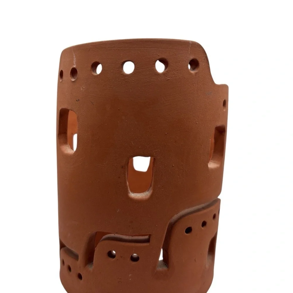 Terracotta Candle Holder